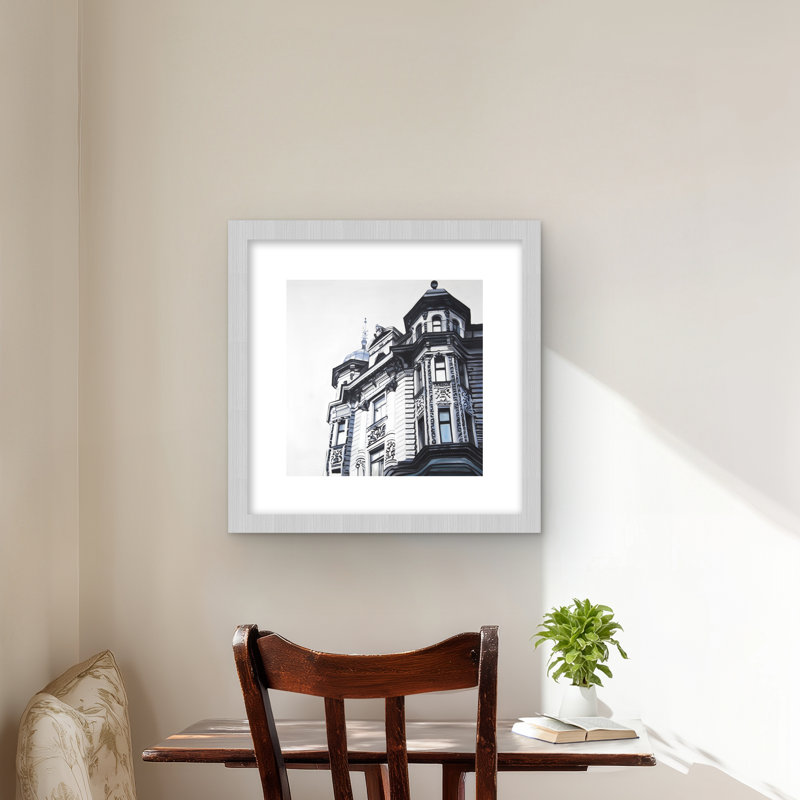 Monument historique - reproduction matte encadrée pour la décoration intérieure
