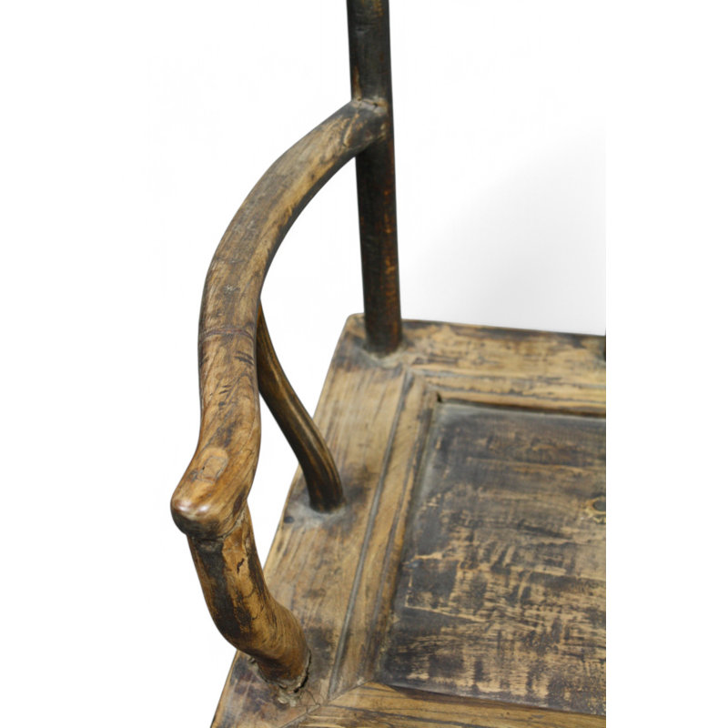 Yoke Solid Wood Arm Chair