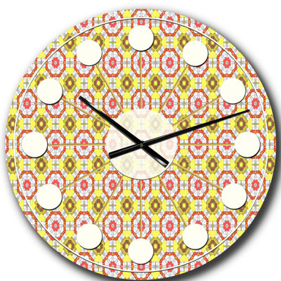 Horloge murale rétro Mid-Century