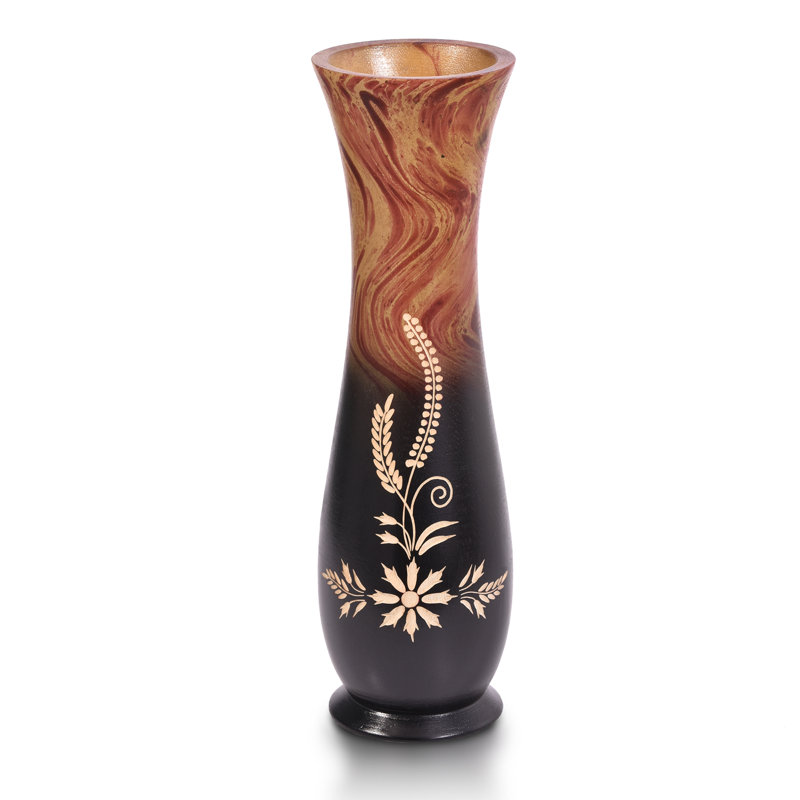Vase de table en bois Thorman