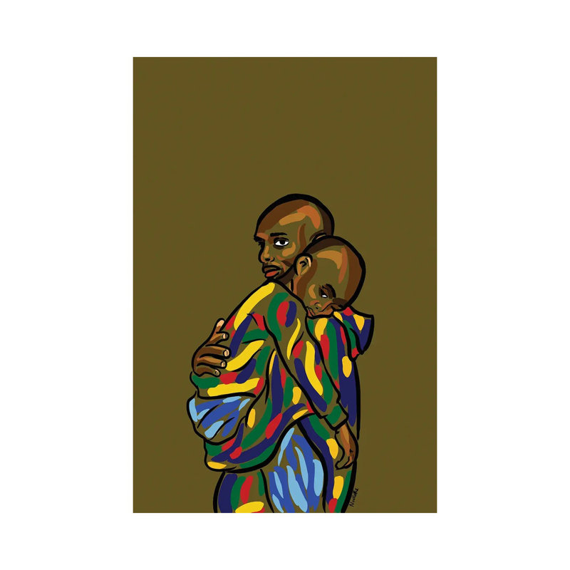 Daddy & Me I-NRX8, H 40 po x l 26 po x P 1,5 po