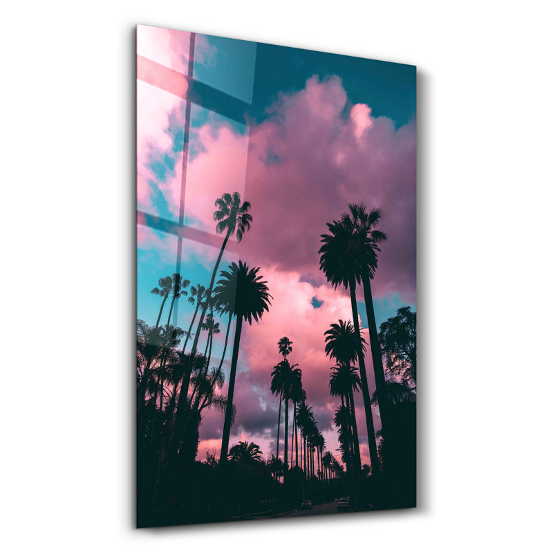 Élégante peinture murale en verre trempé de 13,8 po x 21,7 po | 100% verre trempé, épaisseur: 0,16 pouce | Imprimé UV pour des couleurs éclatantes | Parfait pour la décoration intérieure, le salon et les espaces de bureau