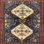 Tapis oriental brun / bleu / beige