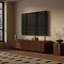 Meuble télé moderne pour téléviseur de 78 po ou moins avec meuble télé et 2 tiroirs-1306660311