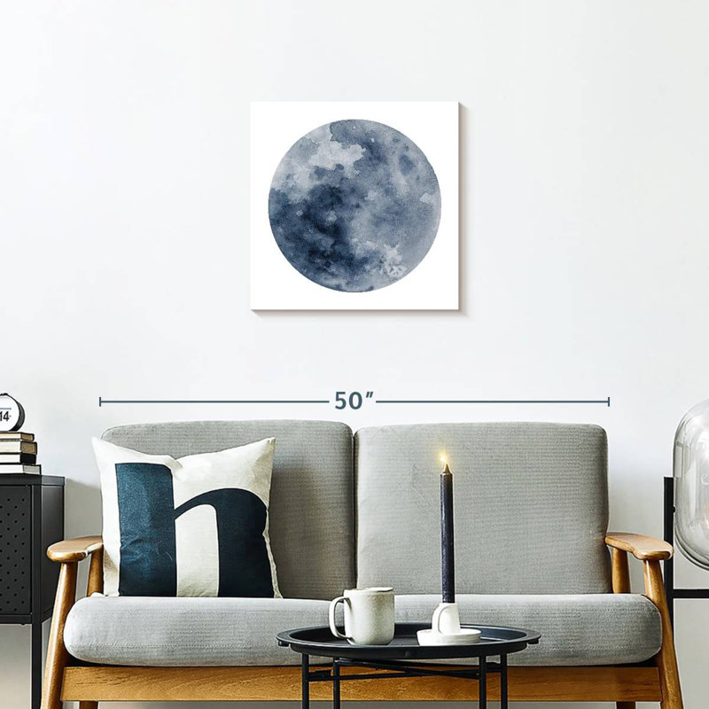 Oberle Celestial Blue Moon, 20" H x 20" W
