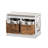 Polyester Upholstered Storage Bench