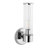  Traub Tall Cylinder Iron/Striped Glass Modern Mid-Century LED Vanity-1034366150