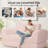 Boneless Cloud Compression Convertible Floor Sofa Bed, High-Density Sponge & Corduroy Fabric Futon Loveseat-1288334708-1290771574
