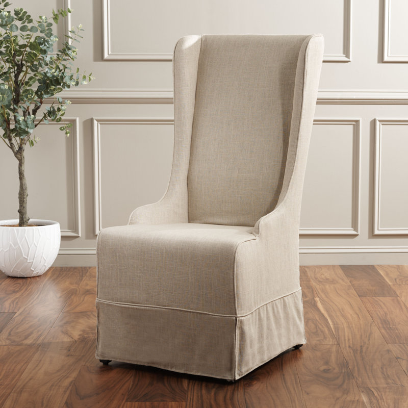 Upholstered Dining Chair, Hemp