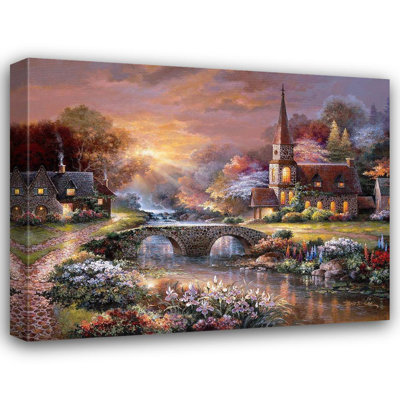 Art sur toile tendue par Winston Porter Lee, James Gallery: Peaceful Reflections