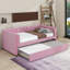 Lit de jour simple rembourré avec couchette-2142904424