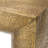 Console Table Drayton hammered vintage brass finish