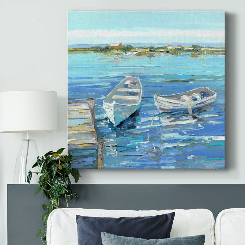Serenity Row I sur toile, H 24 po x l 24 po x P 1,5 po