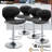 Brijet Upholstered Adjustable Height Counter Stool with Metal Frame-1260508119