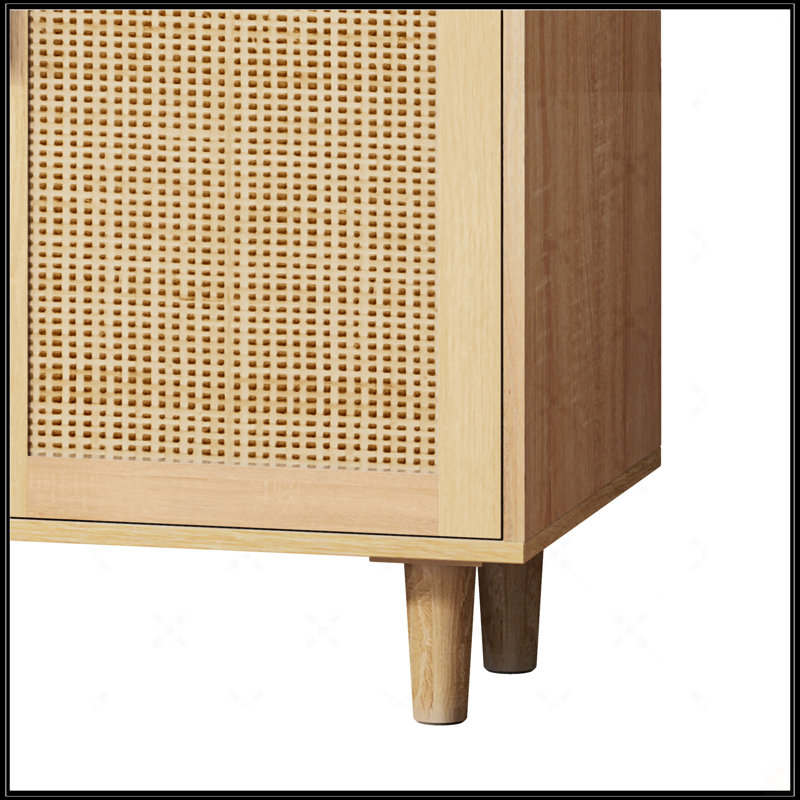 Armoire de rangement 62,6 po, Naturel