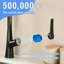 Robinet de cuisine professionnel 3 fonctions 360 pulvérisateur One Touch-118350807