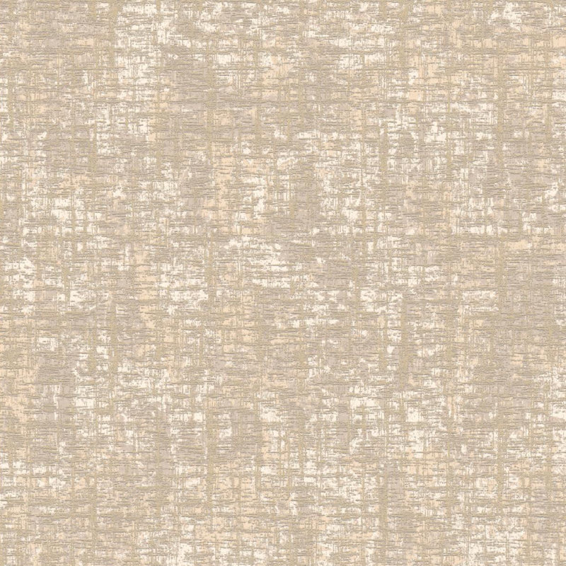 Antonina Vella Mixed Metals Abstract Metallic Wallpaper Double Roll, Taupe/Gold