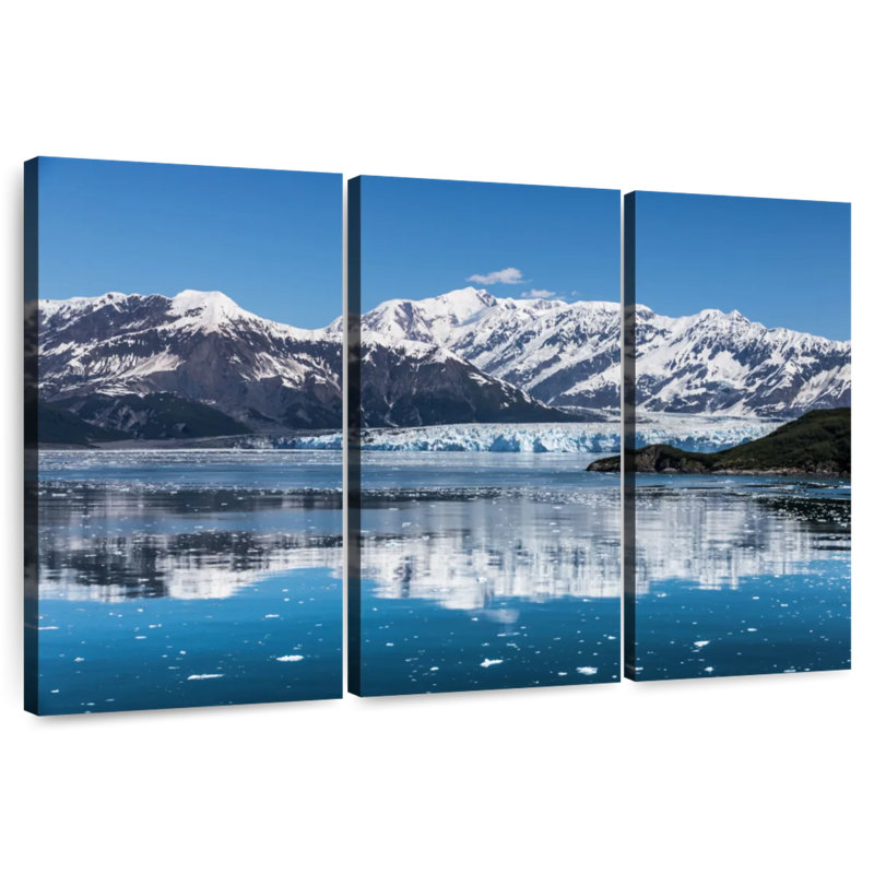 Alvord Alaska's Hubbard Glacier, 24" H x 38" W