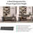 Large Executive Office Desk with File Cabinet, Sit & Stand L Shaped Executive Desk, Adjustable Luxury Office Desks for Boss, Business Owners, Managers and Supervisors-111667776-113988843