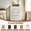 Commode 5 tiroirs, commode moderne sans poignée-130377281