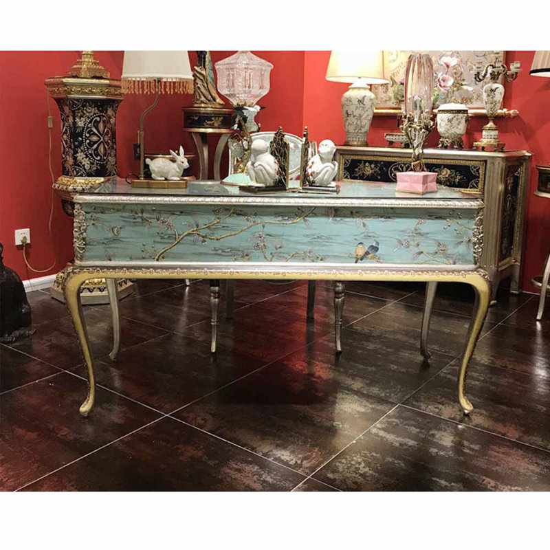Bureau de luxe à peinture française de luxe