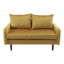 Flaxen 140cm Wide 2-Seater Soft Velvet Loveseat Upholstered Sofa