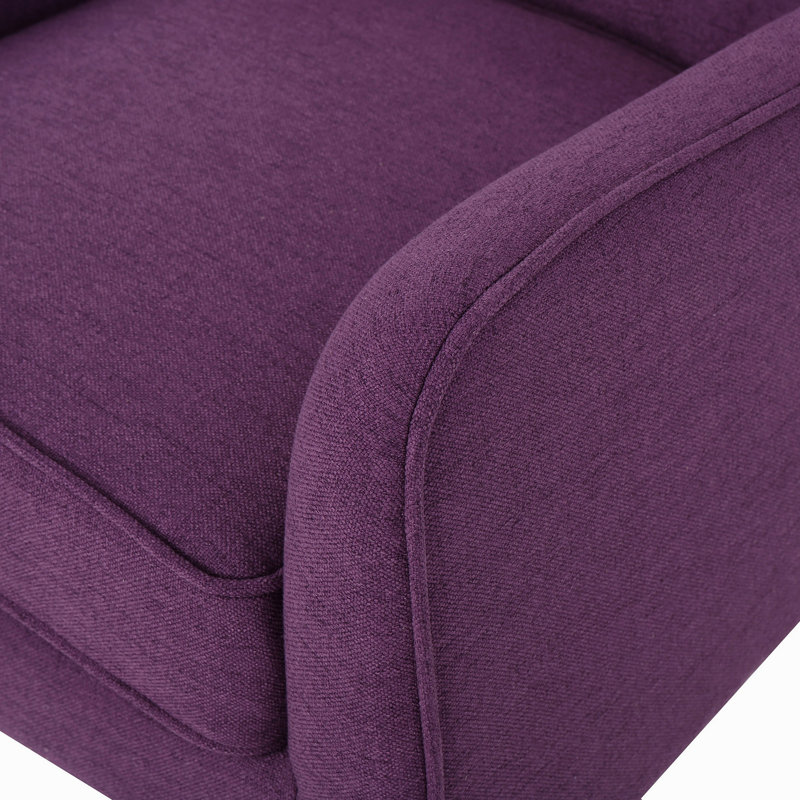 Chaise avec accoudoirs, Purple