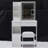 29.2" Small Size Left Drawer Desktop Vanity Table, Cushioned Stool, Large Sliding, Touch Control, Tri-Color Switching, Brightness Adjust LED Mirror, High Capacity Storage, Suitable For Small Space-302989297