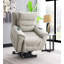 Fauteuil inclinable électrique en cuir synthétique Marsha