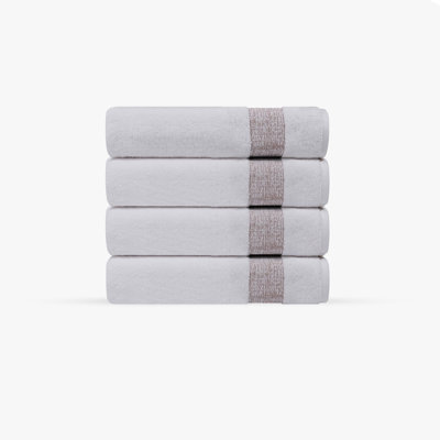 Ensemble de 4 serviettes turques Jonnae