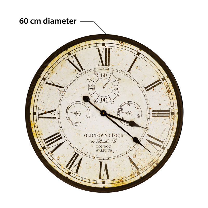 Sider Metal Wall Clock