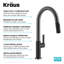 Oletto Single Handle Pull-Down Kitchen Faucet