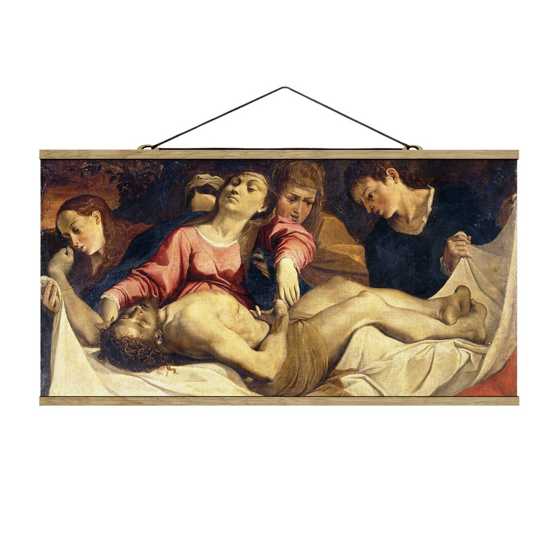 Stoffbild Pieta von Lodovico Carracci