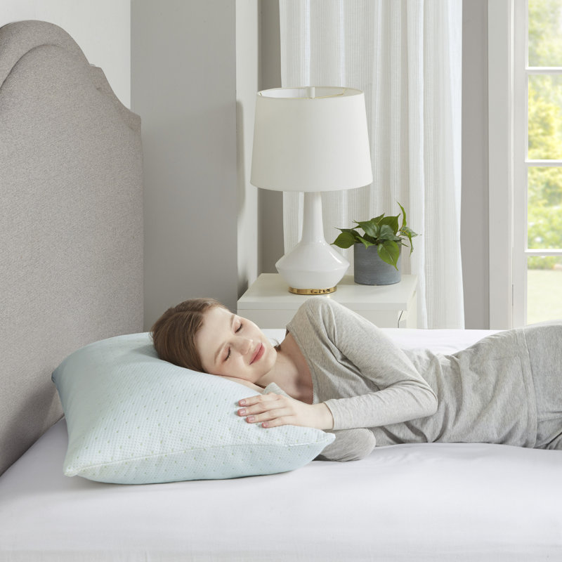 Sleep Philosophy Rayon from Bamboo Shredded Memory Foam Pillow, King
