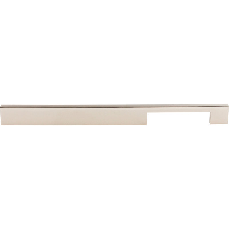 Linear Bar pull, Polished Nickel, 12" Center to Center