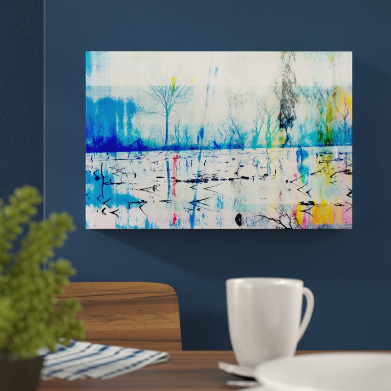 1 Piece Wrapped Canvas Painting, 41cm H x 61cm W x 5cm D