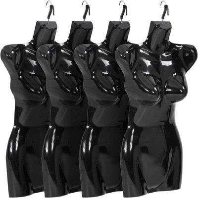 FDW Female Mannequin Torso 27.1" H x 15.8" W x 10.2" D Dress Form
