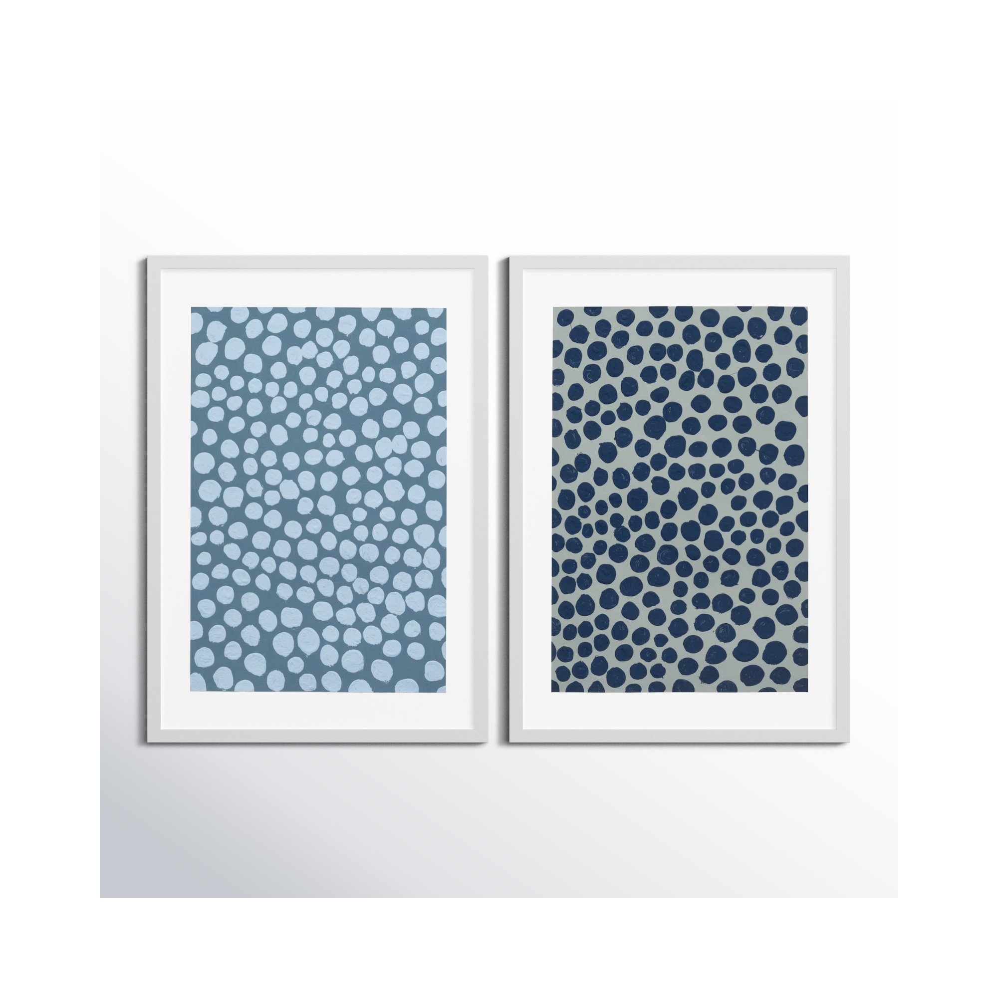 Affinity 1 by Michela Sorrentino, 50" H x 35" W x 1.25" D, White