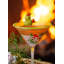 Verre martini 7 oz pin Mistletoe