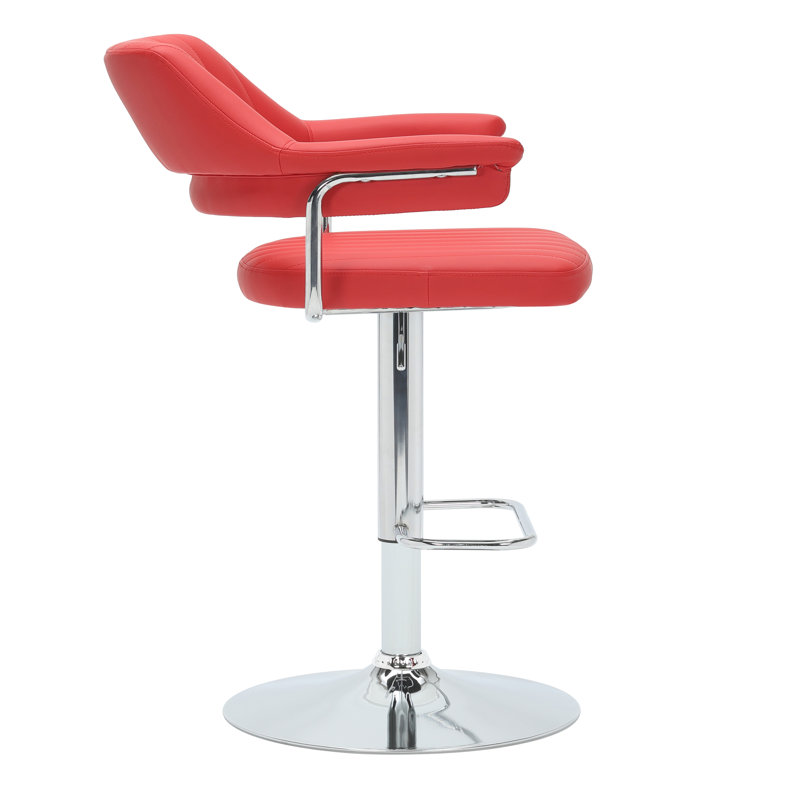Swivel Upholstered Bar Stool