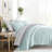 7-Piece Reversible Bedding Bundle - Solid Comforter and Patterned Sheet Set-99311809-99311801