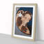 The Laughing Demon by Katsushika Hokusai - Picture Frame Painting Print-55611143-55611136