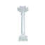 Porte-bougie en verre D4.5X11-937899218