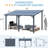 Aluminum Pergola with Canopy-95168563-102155753