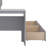 Daybed With Study Desk And Built-In Bookshelf, Multi-Functional Captain Daybed With Cabinets And Two Drawers For Bedroom-883706491
