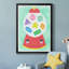 Gumball Shapes - Peinture sur toile encadrée-1034293409-1034293438
