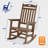 Waddon Oversized Modern Resin Rocking Adirondack Chair-1795476183