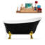 1699.3mm x 800.1mm Soaking Acrylic Bathtub-789989667-789989671