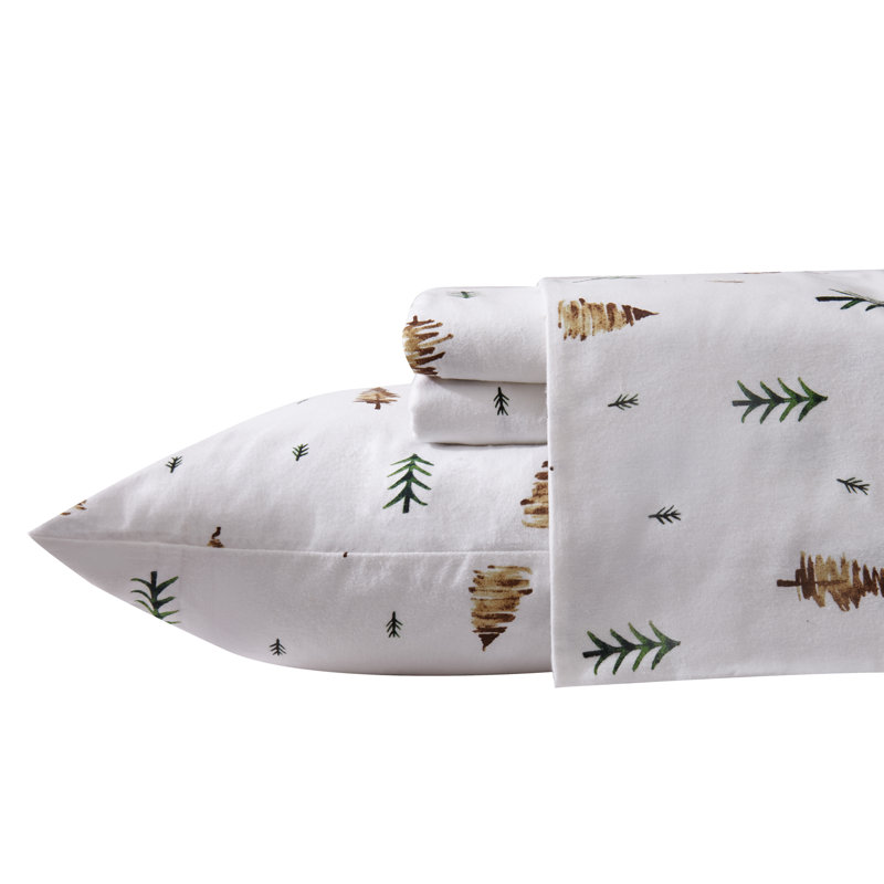 Ensemble de draps pour chambre d'amis FLPRTSS-T / D / Q / K-Parent-OT, Ensemble de draps pour grand lit avec 2 taies d'or