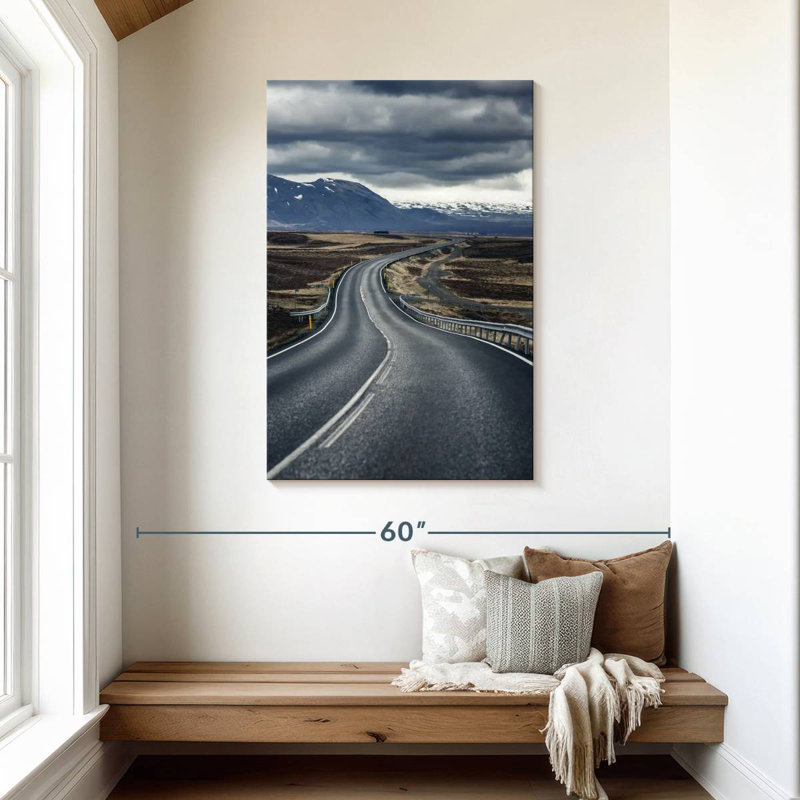 Mehar Smooth Icelandic Road, 45" H x 30" W